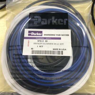 NPK12XB 油圧ブレーカー シール キット PTFE FKM 材料