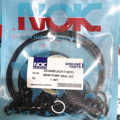 K3V112ボルボEC240の油圧ポンプのシールのキットEc210の試験弁のゴム