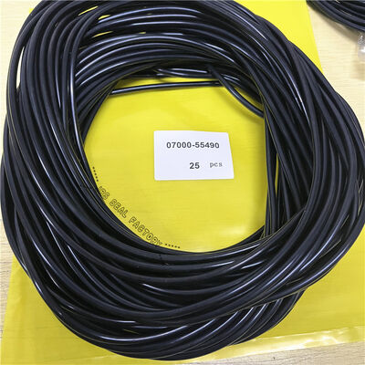 07000-55490 07000-15490 0700055490 0700015490 リフトティフトステアリング NBR ブラック Or リング油圧シリンダーローダーシールキット